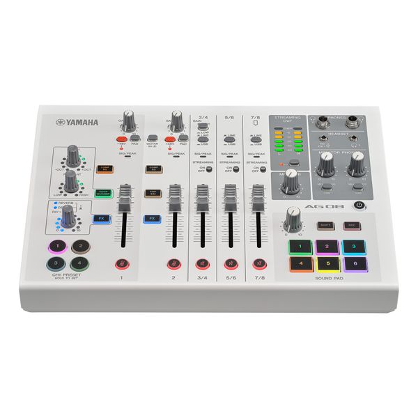 Mixer Livestream Yamaha AG08 - Bàn trộn 8 kênh Yamaha AG 08