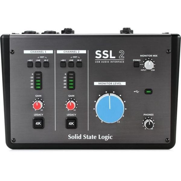 Soundcard Thu Âm Solid State Logic SSL 2
