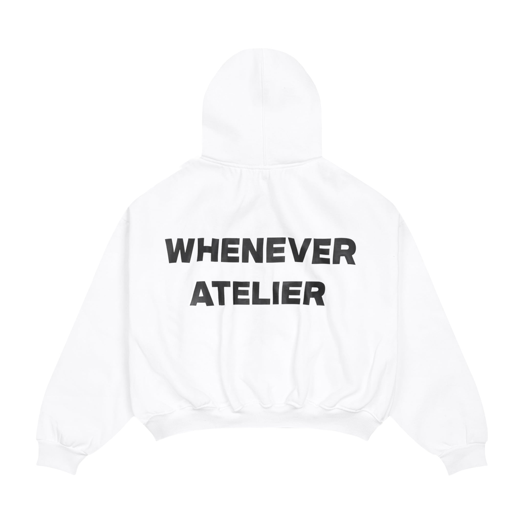 CREEK × WHIMSY LOGO 面倒 HOODIE WHITE HEATER