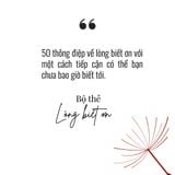  Bộ Thẻ Lòng Biết Ơn 