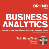  Business Analytics - Module 1: Nền tảng về phân tích dữ liệu trong kinh doanh 