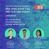 KHÓA HỌC BUSINESS ANALYTICS  ỨNG DỤNG CÔNG NGHỆ PHÁT TRIỂN KINH DOANH