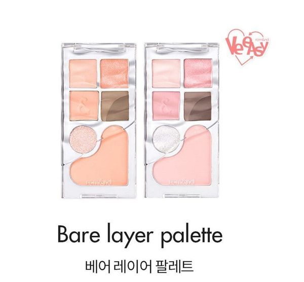 Bảng phấn mắt Romand Bare Layer Palette