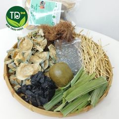 Sâm bí đao, set đủ vị nấu 10 lít nước, tặng kèm hạt chia bên trong, hàng mùa mới, chuyên dùng cho gia đình và hàng quán