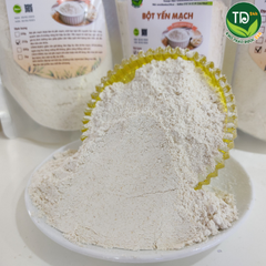 Bột Yến Mạch Nguyên Chất Đắp Mặt Nạ Chống Lão Hóa, giảm mụn