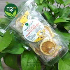 Trà chanh dây kim quất, nguyên liệu sấy thăng hoa, nước uống trắng da Triệu Lộ Tư, giúp da sáng mịn, trợ tiêu hóa