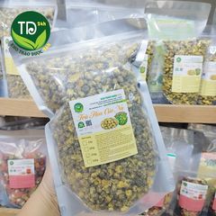 Hoa cúc nụ sấy lạnh, giúp thanh nhiệt, trợ tiêu hoá, giải độc, mát gan, sáng mắt, tăng cường miễn dịch