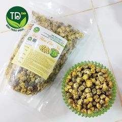 Hoa cúc nụ sấy lạnh, giúp thanh nhiệt, trợ tiêu hoá, giải độc, mát gan, sáng mắt, tăng cường miễn dịch