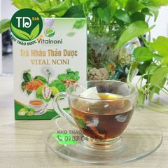 Trà trái nhàu thảo dược dạng túi lọc, đạt chuẩn ISO 22000, OCOP, HACCP, kết hợp 9 dòng dược liệu quý, đào thải độc tố