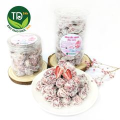 Dâu tây sấy giòn bọc sữa, hàng loại 1, không đường, tốt cho người ăn kiêng, thơm ngon đến miếng cuối cùng