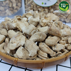 Chân nấm hương Khô (Chân nấm đông cô) Loại 1, dùng làm chà bông chay