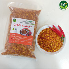 Ớt bột khô cánh nhỏ siêu cay dùng làm kim chi, hàng công ty, cam kết không phụ gia