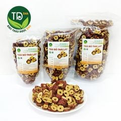 Táo đỏ cắt lát không hạt, nguyên liệu nấu chè dưỡng nhan, pha trà, chưng yến, bồi bổ sức khỏe, an thần, thanh nhiệt