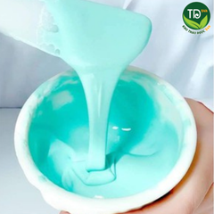 Bột mặt nạ dẻo Collagen Bạc Hà nguyên chất chuyên dùng trong Spa giúp giảm mụn sáng da