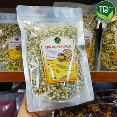 Trà hoa nhài (hoa lài) sấy lạnh (nụ hoa nhài, hoa lài), cải thiện tiêu hóa, giảm cân, làm đẹp da, chống lão hóa
