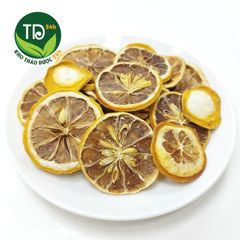 Chanh lát sấy khô loại 1, chanh đào miếng khô, đẹp, thơm, dùng trang trí Noel, pha trà giảm cân, làm đẹp da
