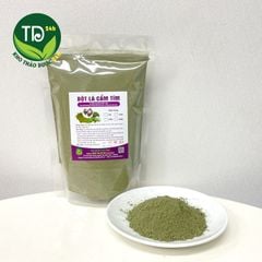Bột lá cẩm tím nguyên chất 100%, dùng nấu xôi ngũ sắc, làm bánh, nấu chè, rau câu, thạch dừa, tạo màu tím tự nhiên