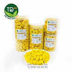 Viên chanh dây, chanh leo sấy lạnh thăng hoa, dùng cho các loại trà detox, trang trí các món thức uống, bánh ngọt