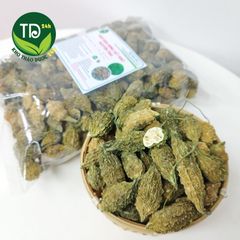 Khổ qua rừng sấy khô (Mướp đắng rừng sấy khô) nguyên trái, nguyên quả, ổn định huyết áp, tốt cho người bị gút, giảm cân