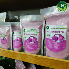 Bột khoai lang tím hữu cơ sấy lạnh, tạo màu & mùi thơm cho nhiều món ăn an toàn (bánh, chè, cháo, súp)