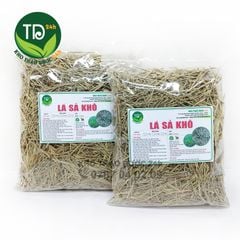 Lá sả (xả) khô dùng để uống trà, xông hơi, tắm, gội đầu, 100% tự nhiên