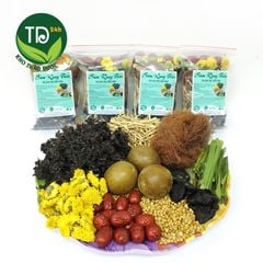 Nguyên liệu nấu sâm rong biển 10 vị hữu cơ, nấu 5- 10 lít, thơm mát, thanh nhiệt, giải độc, mát gan, tiêu viêm, lợi tiểu