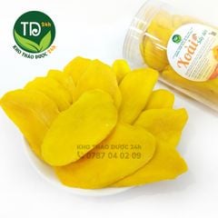 Xoài sấy dẻo thăng hoa nguyên vị, ngọt thanh, thơm ngon, không lẫn sơ, món ăn vặt yêu thích, bổ sung canxi cho mẹ bầu