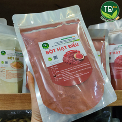 Bột hạt điều nguyên chất 100%, không phẩm màu, chất tạo màu và hương vị cho các món ăn thơm ngon, hấp dẫn