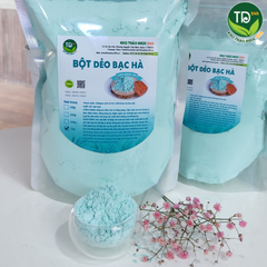 Bột mặt nạ dẻo Collagen Bạc Hà nguyên chất chuyên dùng trong Spa giúp giảm mụn sáng da