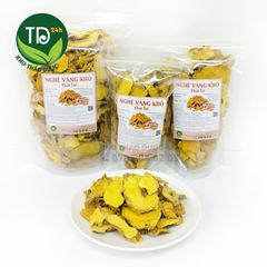 Củ nghệ sắt lát sấy khô, hàng loại 1, dùng pha trà, làm nguyên liệu nấu ăn, giúp bảo vệ sức khỏe gia đình mỗi ngày