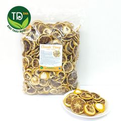Chanh lát sấy khô loại 1, chanh đào miếng khô, đẹp, thơm, dùng trang trí Noel, pha trà giảm cân, làm đẹp da