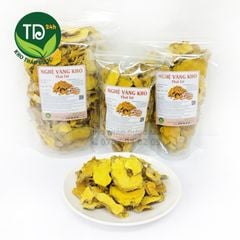 Củ nghệ sắt lát sấy khô, hàng loại 1, dùng pha trà, làm nguyên liệu nấu ăn, giúp bảo vệ sức khỏe gia đình mỗi ngày