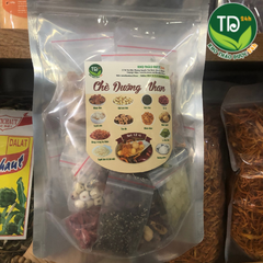 Chè Dưỡng Nhan 12 vị - Nguyên liệu 550g nấu được 12 chai 330ml