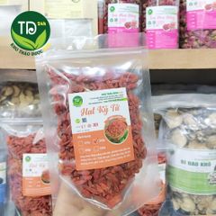 Hạt kỷ tử đỏ sấy khô, hạt to, đỏ, khô, sạch, hàng loại 1