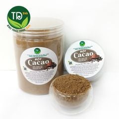 Bột cacao 100% thuần khiết tự nhiên, vị thơm, dễ uống, ngủ ngon, làm đẹp da, trẻ hóa, tốt tim mạch, ngừa tiểu đường