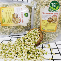 Trà hoa nhài (hoa lài) sấy lạnh (nụ hoa nhài, hoa lài), cải thiện tiêu hóa, giảm cân, làm đẹp da, chống lão hóa