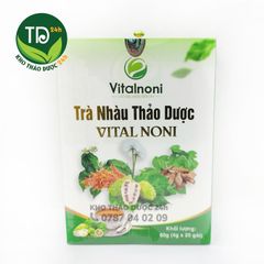 Trà trái nhàu thảo dược dạng túi lọc, đạt chuẩn ISO 22000, OCOP, HACCP, kết hợp 9 dòng dược liệu quý, đào thải độc tố