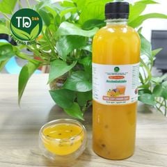 Nước cốt chanh dây, 100% chanh dây tươi Đà Lạt, tăng cường vitamin C, giúp tim khỏe mạnh, trợ tiêu hóa, tăng đề kháng