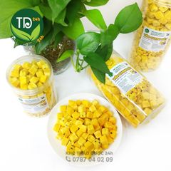 Viên chanh dây, chanh leo sấy lạnh thăng hoa, dùng cho các loại trà detox, trang trí các món thức uống, bánh ngọt