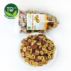 Táo đỏ cắt lát không hạt, nguyên liệu nấu chè dưỡng nhan, pha trà, chưng yến, bồi bổ sức khỏe, an thần, thanh nhiệt