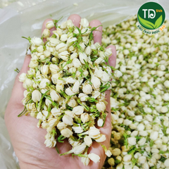 Trà hoa nhài (hoa lài) sấy lạnh (nụ hoa nhài, hoa lài), cải thiện tiêu hóa, giảm cân, làm đẹp da, chống lão hóa