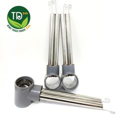 Ống hơ ngải đôi, làm bằng inox 304, bền, đẹp, giúp hơ ngải ở các vùng khó trên cơ thể lưng, mặt, gáy, hiệu quả, an toàn