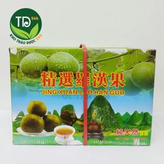 Sỉ nguyên thùng 3kg la hán quả (bao trái lớn, già trái, không vỡ), nguyên liệu làm trà, nấu sâm, thanh nhiệt, detox