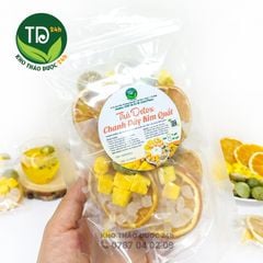 Trà chanh dây kim quất, nguyên liệu sấy thăng hoa, nước uống trắng da Triệu Lộ Tư, giúp da sáng mịn, trợ tiêu hóa