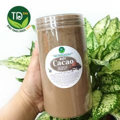 Bột cacao 100% thuần khiết tự nhiên, vị thơm, dễ uống, ngủ ngon, làm đẹp da, trẻ hóa, tốt tim mạch, ngừa tiểu đường