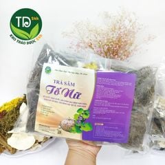 Trà sâm tố nữ lá nam, bổ huyết, hoạt huyết, làm chậm quá trình mãn kinh, giảm khô âm đạo, cân bằng nội tiết tố