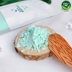 Bột mặt nạ dẻo Collagen Bạc Hà nguyên chất chuyên dùng trong Spa giúp giảm mụn sáng da