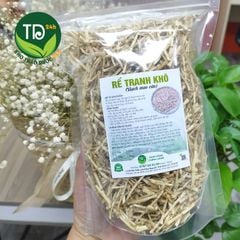 Rễ cỏ tranh (bạch mao căn) sấy khô, nguyên liệu nấu nước sâm, nước mát, thanh nhiệt, thông tiểu, thải độc, giảm sốt nóng