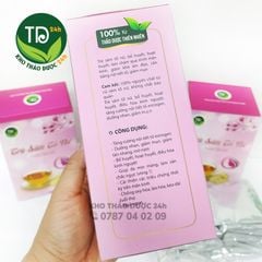Trà sâm tố nữ dạng túi lọc, hoạt huyết, chậm quá trình mãn kinh, giảm khô âm đạo, cân bằng nội tiết tố, sử dụng tiện lợi
