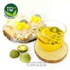Trà chanh dây kim quất, nguyên liệu sấy thăng hoa, nước uống trắng da Triệu Lộ Tư, giúp da sáng mịn, trợ tiêu hóa